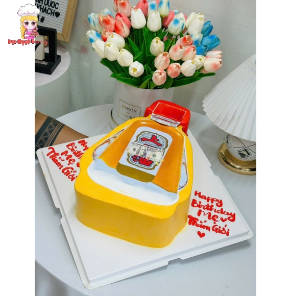 Bánh tạo hình dầu gió tặng mẹ