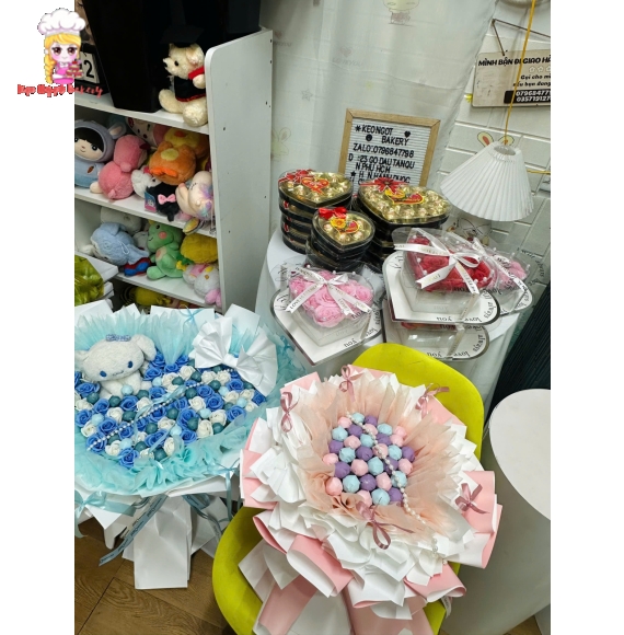 Mẫu hoa sô-cô-la Tại Tân Phú