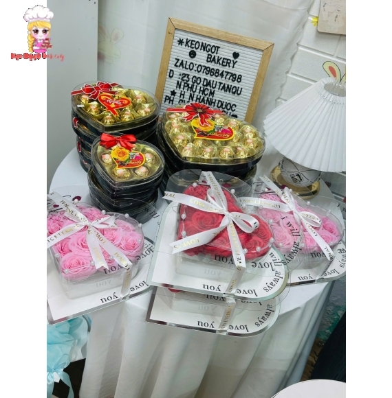 Mẫu hoa sô-cô-la Tại Tân Phú có sẵn