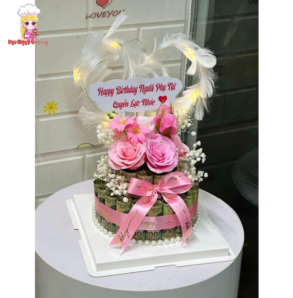 Hộp hoa tiền tặng mẹ 8/3-Cửa hàng bán hoa tiền hot 2026