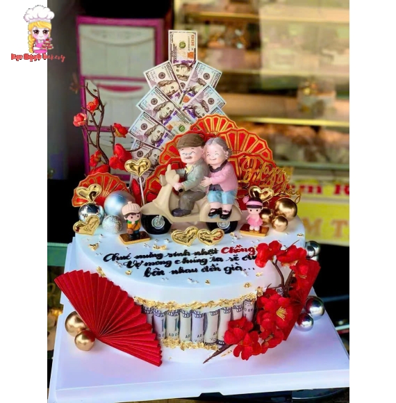 Bánh mừng thọ tặng mẹ 80 tuổi