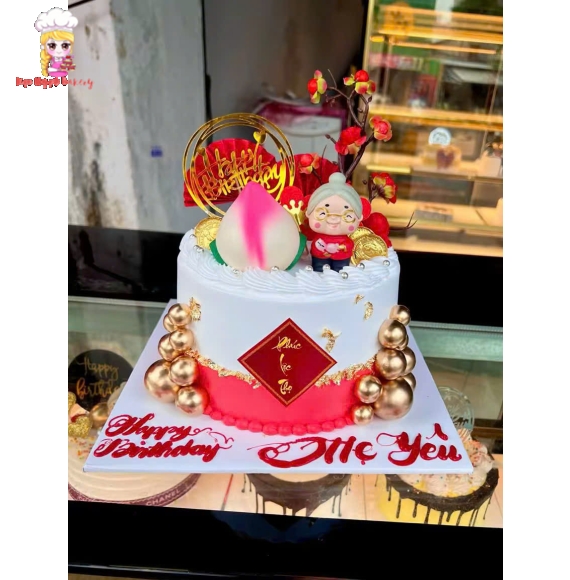 Bánh mừng thọ mẹ 82 tuổi