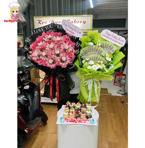 Cửa hàng bán hoa tiền hot tại Tân Phú