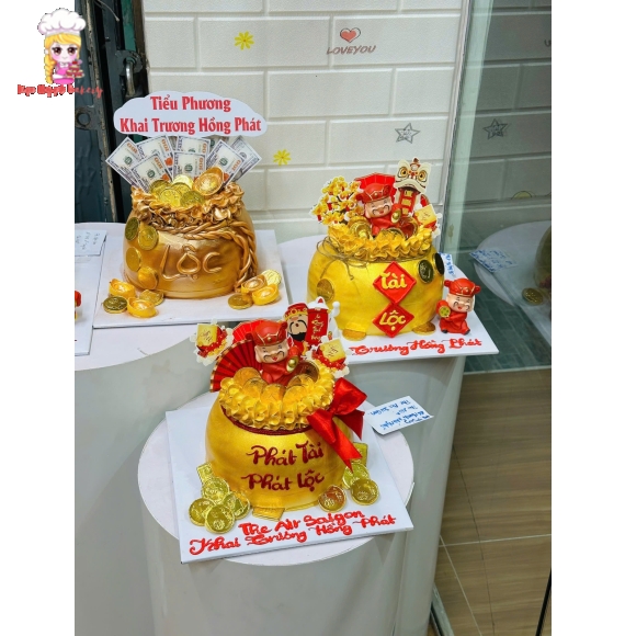 Bánh Kem Khai Trương Đẹp