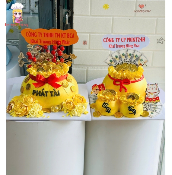 Bánh Kem Chúc Mừng Khai Trương Công Ty