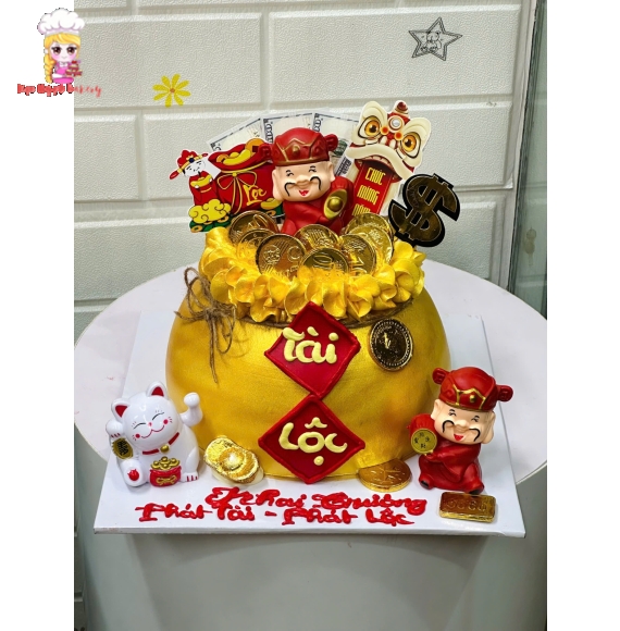 Mẫu Bánh Kem Khai Trương Đẹp 2026