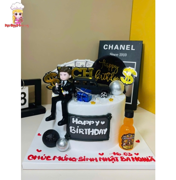 Mẫu bánh kem dành cho nam mẫu bánh cao cấp