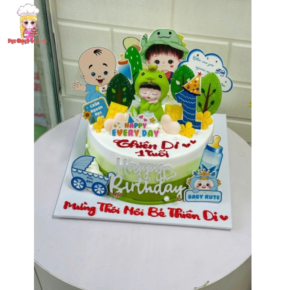 Bánh sinh nhật tặng bé trai hot 2026