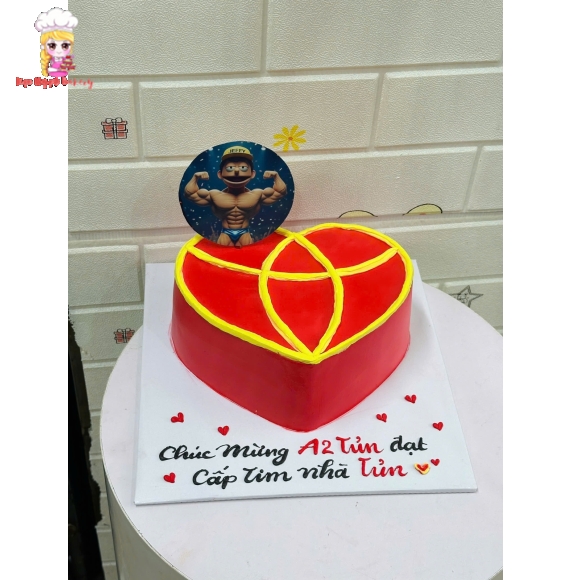 Bánh kem dành cho idol live tik tok lên cấp