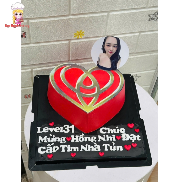 Bánh kem dành cho idol live tik tok lên level 31