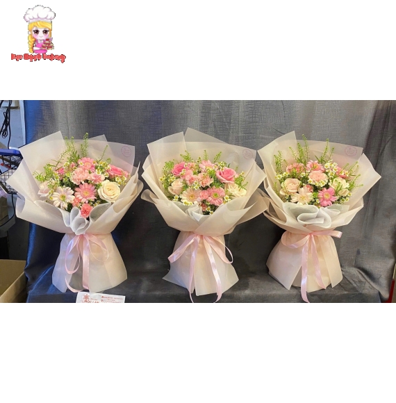 Bó hoa tươi giá rẻ tại tphcm