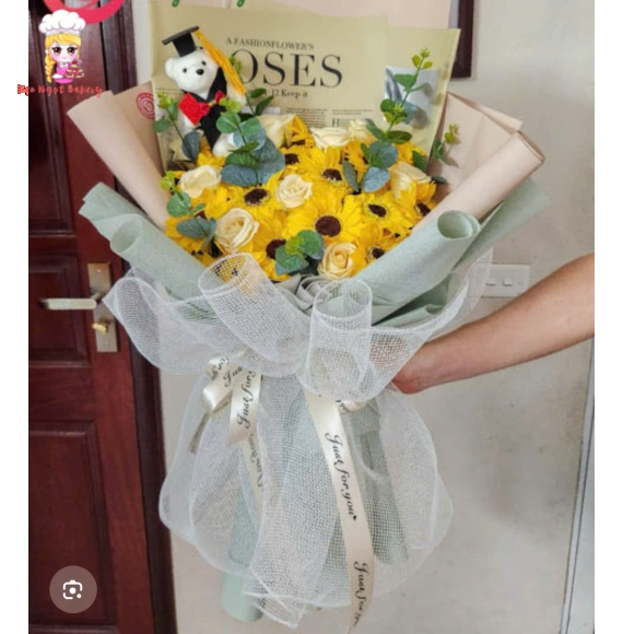 Shop Hoa Sáp Uy Tín TP.HCM-Bó hoa tốt nghiệp 2026