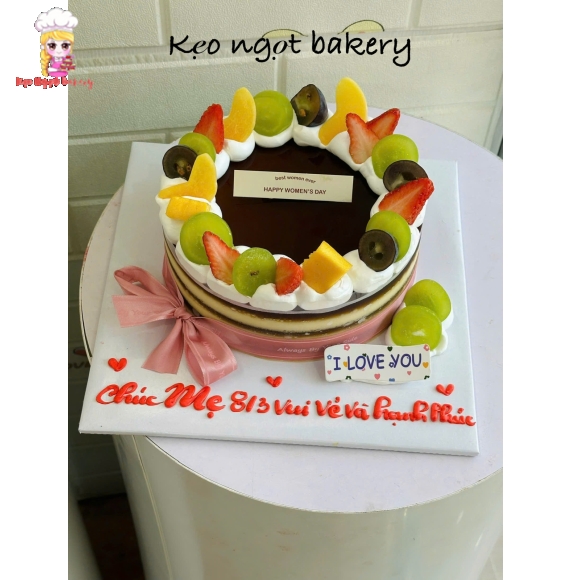 Bánh kem rau cầu siêu hot tại Kẹo Ngọt 