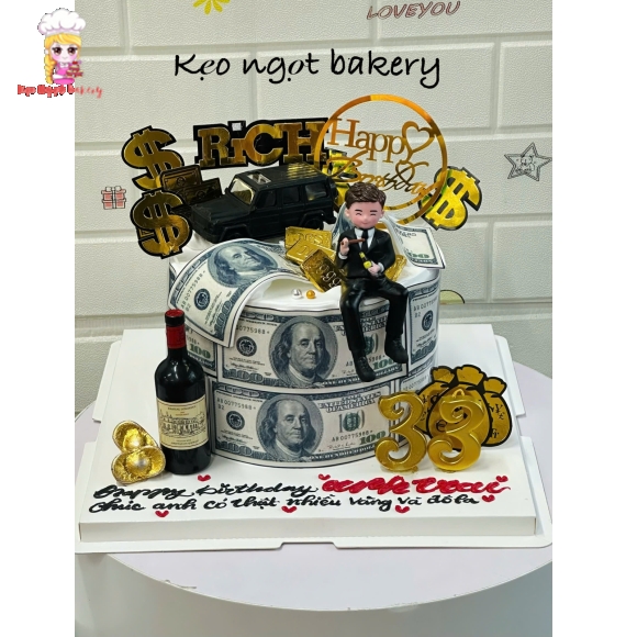 Bánh Kem Nam Cá Tính