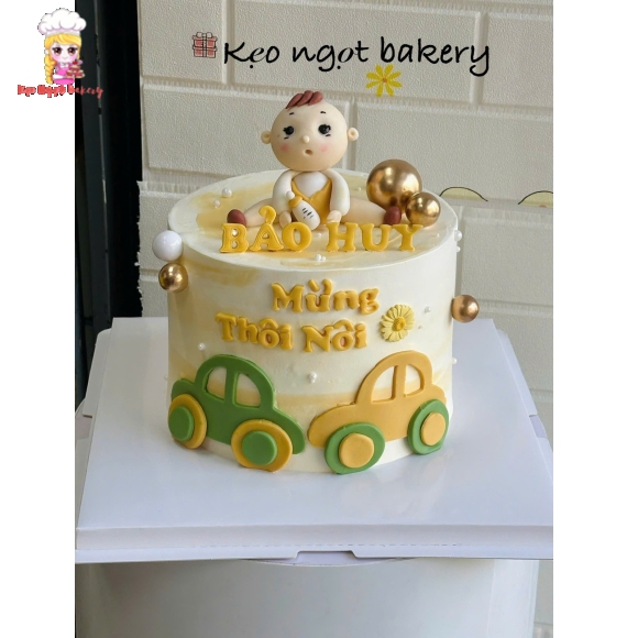 Bánh kem sinh nhật các bé đầy tháng 