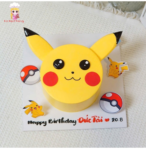 Bánh kem hoạt hình tặng các bé trai dịp sinh nhật  