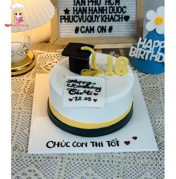 Bánh kem tặng các bạn tốt nghiệp 