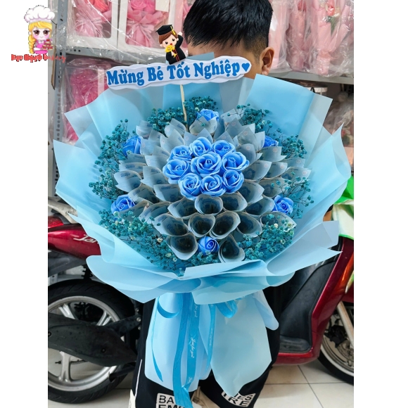 Hoa tiền 20k tặng tốt nghiệp 