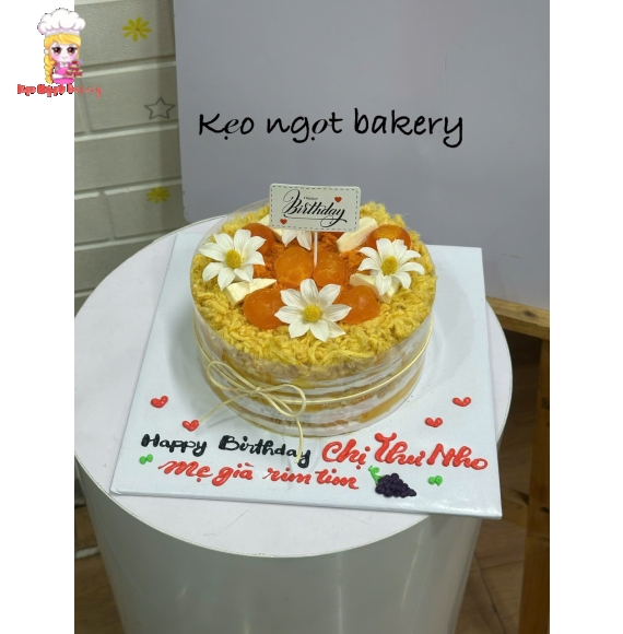Bánh bông lan trứng muối tặng bạn thân hot 