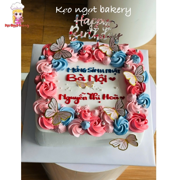 Bánh sinh nhật mừng nhật bà nội 